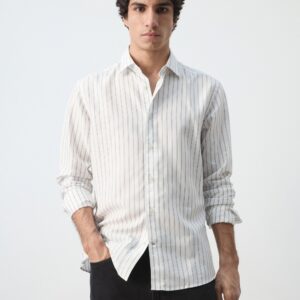 Koszula garniturowa slim fit z bawełny